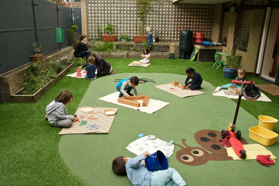 Casa Dei Bambini students